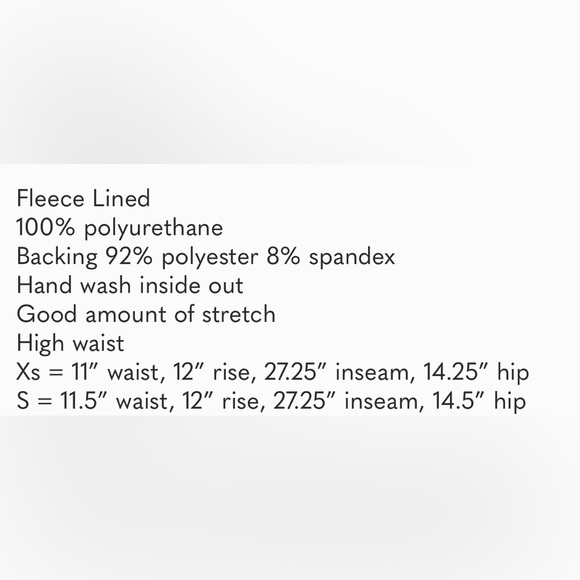 LA Classe Couture Vegan Leather Legging Pants - Picture 5 of 5